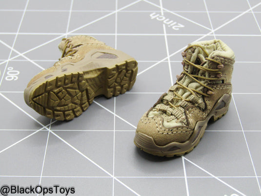 HK SDU Assault Team Rifleman - Tan Leather Boots (Foot Type)