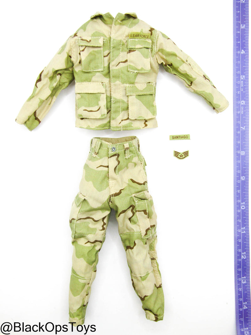 Load image into Gallery viewer, 3C Desert Camo Combat Uniform w/Patches

