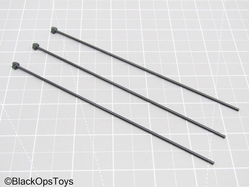 Load image into Gallery viewer, Black Metal Rods (x3)
