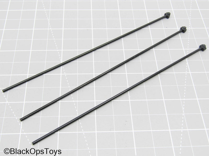 Load image into Gallery viewer, Black Metal Rods (x3)
