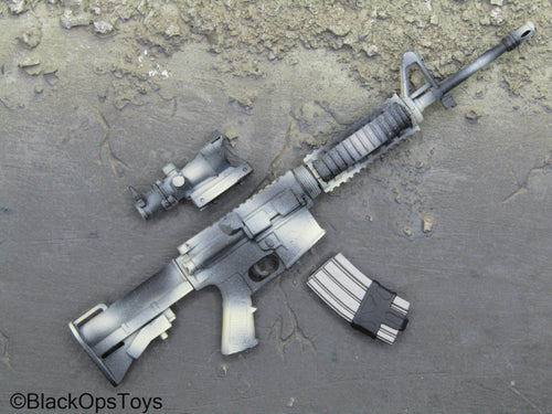 Camo M4 Rifle w/ACOG Scope
