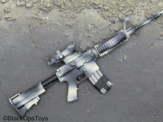 Camo M4 Rifle w/ACOG Scope