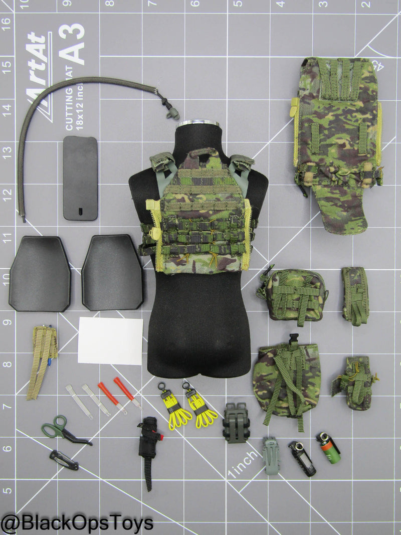 Load image into Gallery viewer, HK SDU Assault Team Rifleman - Multicam Tropic Plate Carrier Set
