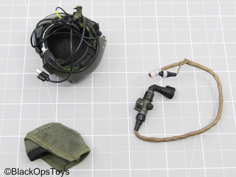 Load image into Gallery viewer, Elite Force US Army Apache OD Green Pilot Helmet (BBI)
