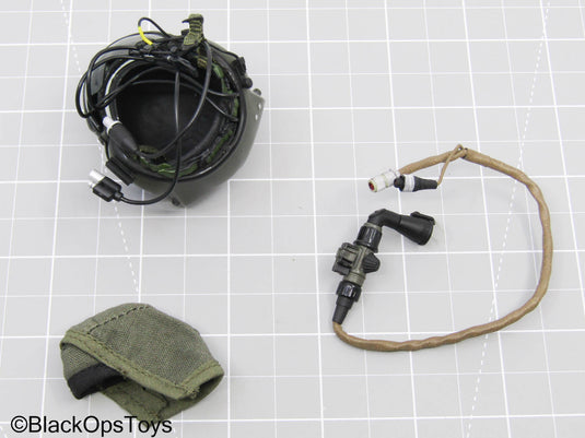 Elite Force US Army Apache OD Green Pilot Helmet (BBI)