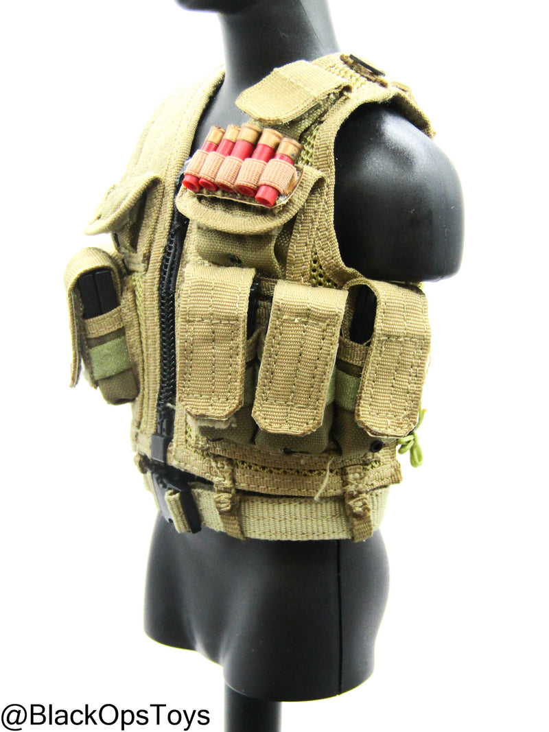 Load image into Gallery viewer, FDE Tan Survival Vest
