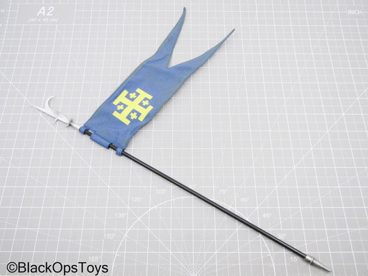 Diecast Knight Halberd Blue Flag Ver.2 (Coo Model)