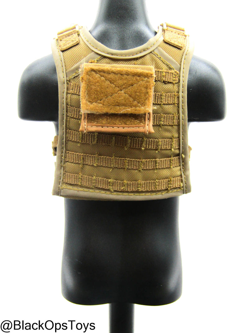 Load image into Gallery viewer, Coyote Tan MOLLE Plate Carrier w/Pouch Set
