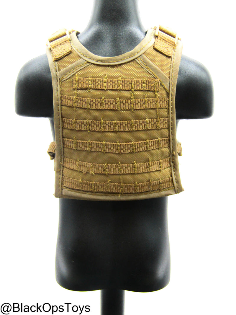 Load image into Gallery viewer, Coyote Tan MOLLE Plate Carrier w/Pouch Set
