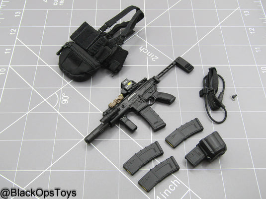 Black SIG MCX Rattler Rifle w/Chest Rig & Attachment Set