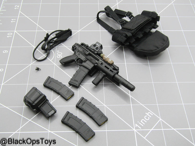 Load image into Gallery viewer, Black SIG MCX Rattler Rifle w/Chest Rig &amp; Attachment Set
