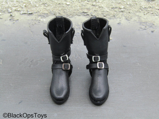 Mad Warrior - Black Boots (Peg Type)