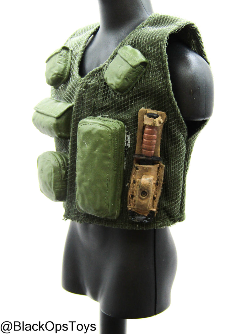 Load image into Gallery viewer, OD Green Air Crew Survival Vest
