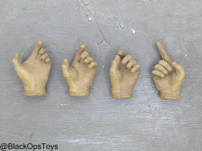 Load image into Gallery viewer, FSB Alpha Team Leader R - Brown Gloved Hand Set (x4)
