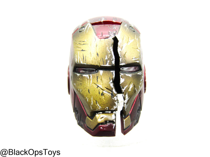 Load image into Gallery viewer, Iron Man - Battle Damaged Helmet
