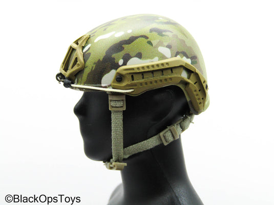 French Commandement - Multicam Camo Helmet