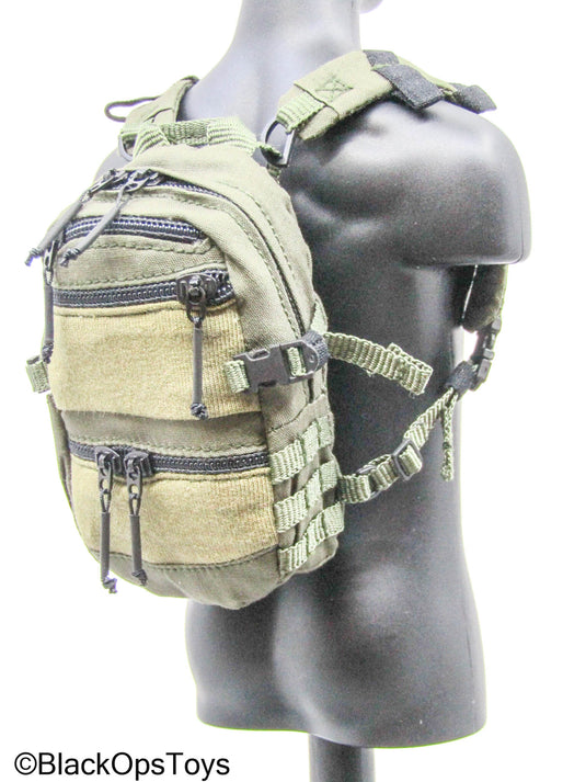 OD Green Tactical Backpack (Easy & Simple)