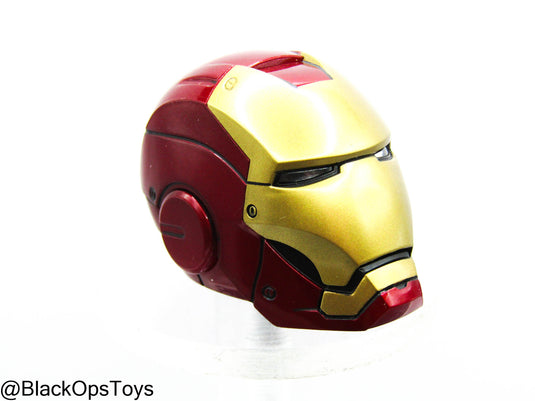 Iron Man - Light Up Helmeted Headsculpt (READ DESC)