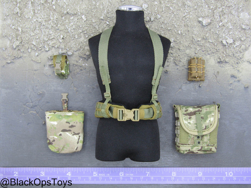 Load image into Gallery viewer, FSB Alpha Team Leader R - Multicam MOLLE Battle Harness w/Pouch Set
