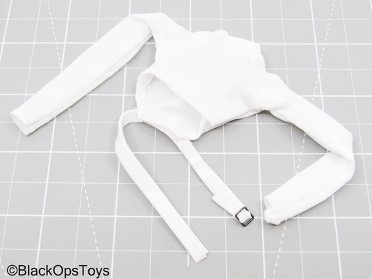 White Long Sleeve Neck-Top Shirt