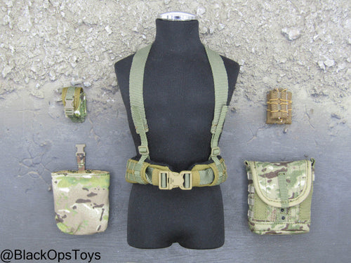 FSB Alpha Team Leader R - Multicam MOLLE Battle Harness w/Pouch Set