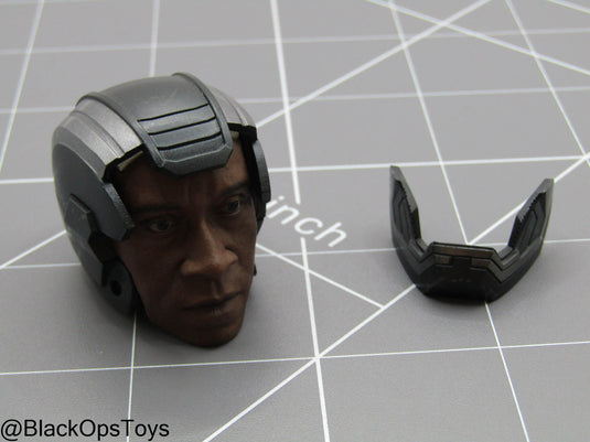 War Machine - Helmeted Headsculpt w/Exposed Face