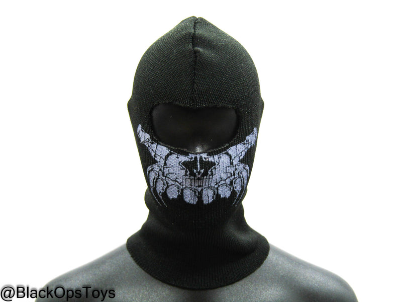 Load image into Gallery viewer, Black Skull Balaclava Type 2
