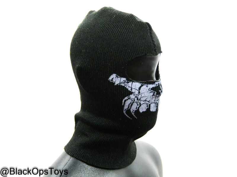 Load image into Gallery viewer, Black Skull Balaclava Type 2
