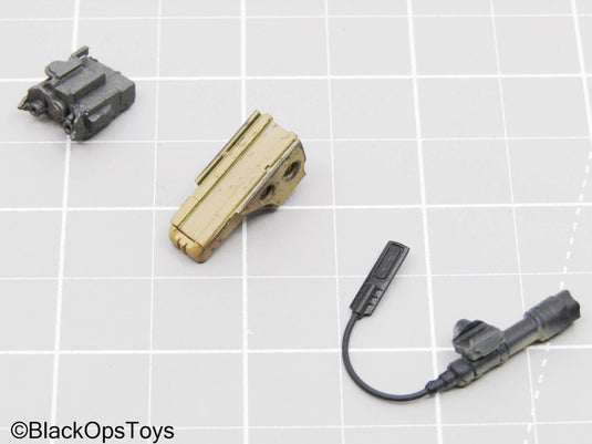 Tan Holographic Sight w/Tac Light & Laser Aiming Device