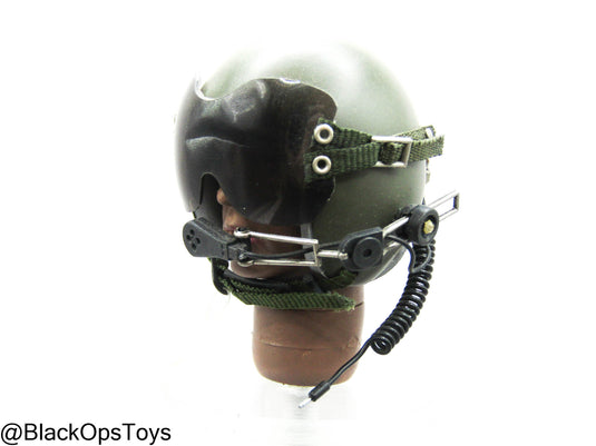Male Headsculpt w/Custom Pilots Helmet