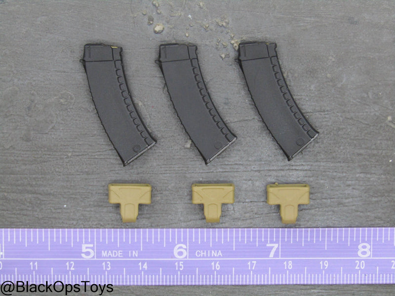 Load image into Gallery viewer, FSB Alpha Team Leader R - Black Magazines w/Magpul Set (x3)
