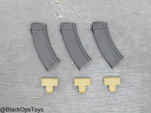 FSB Alpha Team Leader R - Black Magazines w/Magpul Set (x3)