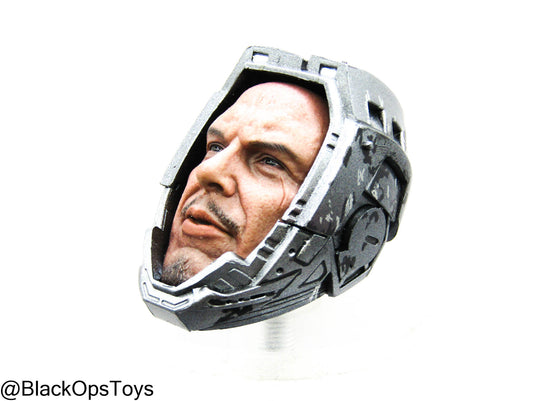 Iron Man 2 - Whiplash Helmeted Headsculpt w/Exposed Face
