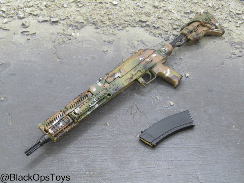 Load image into Gallery viewer, FSB Alpha Team Leader R - Camo AK105 Assault Rifle
