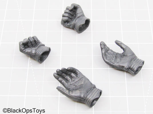 Black Gloved Hand Lot (x4) (Hot Toys)