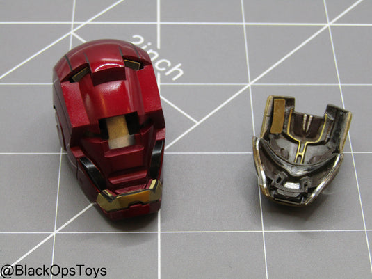 Iron Man - Battle Damaged Helmeted Headsculpt