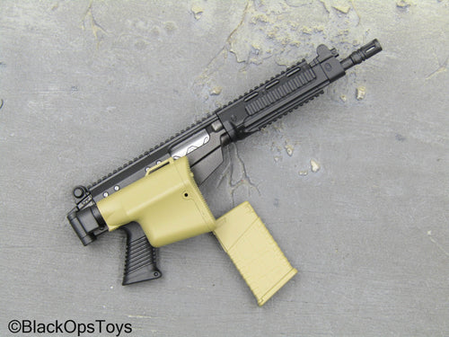 PMC - Black & Tan SA-58 Rifle w/Attachment