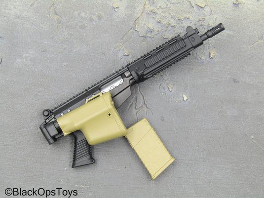 PMC - Black & Tan SA-58 Rifle w/Attachment