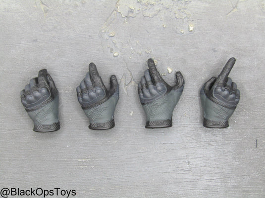 HRT Minuteman - Black Gloved Hand Set (x4)