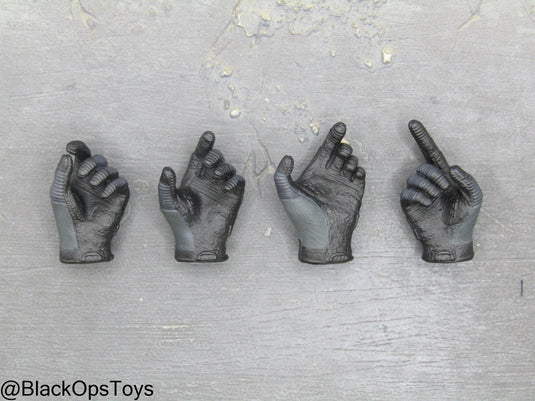 HRT Minuteman - Black Gloved Hand Set (x4)