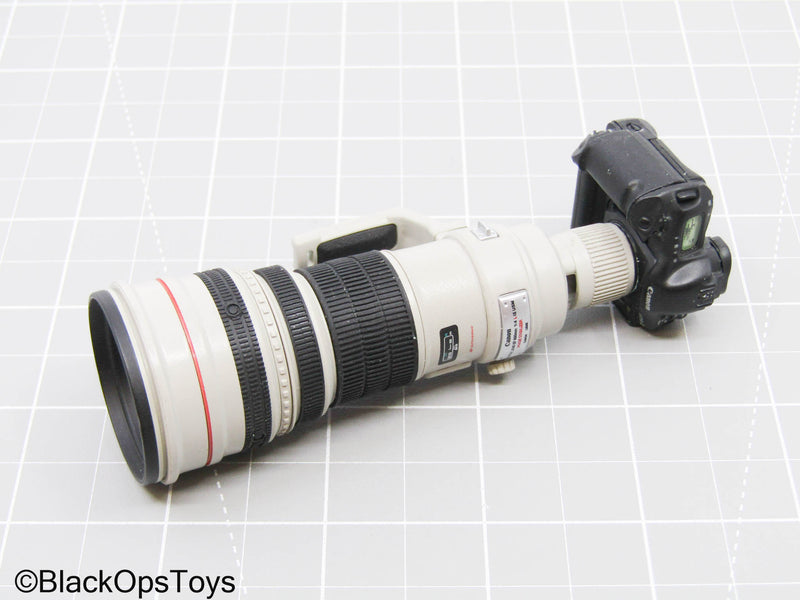 Load image into Gallery viewer, Black Camera w/Grey Super-Telephoto Lens
