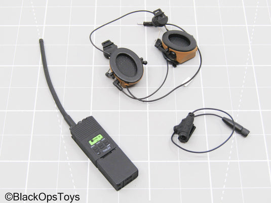 Black Radio w/Tan Headset