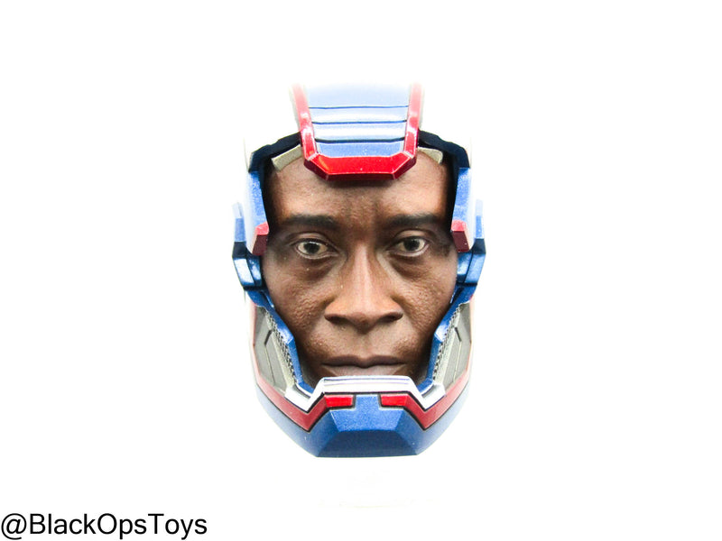 Load image into Gallery viewer, Iron Man 3 - Light Up Iron Patriot Helmeted Headsculpt (READ DESC)
