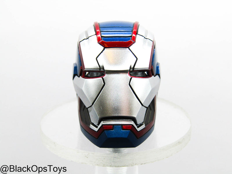 Load image into Gallery viewer, Iron Man 3 - Light Up Iron Patriot Helmeted Headsculpt (READ DESC)
