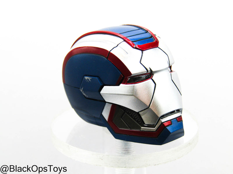 Load image into Gallery viewer, Iron Man 3 - Light Up Iron Patriot Helmeted Headsculpt (READ DESC)
