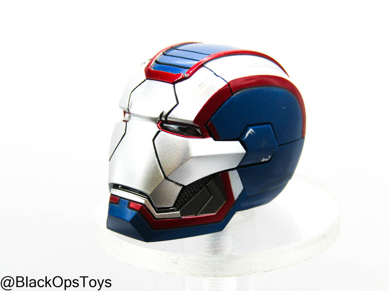 Load image into Gallery viewer, Iron Man 3 - Light Up Iron Patriot Helmeted Headsculpt (READ DESC)

