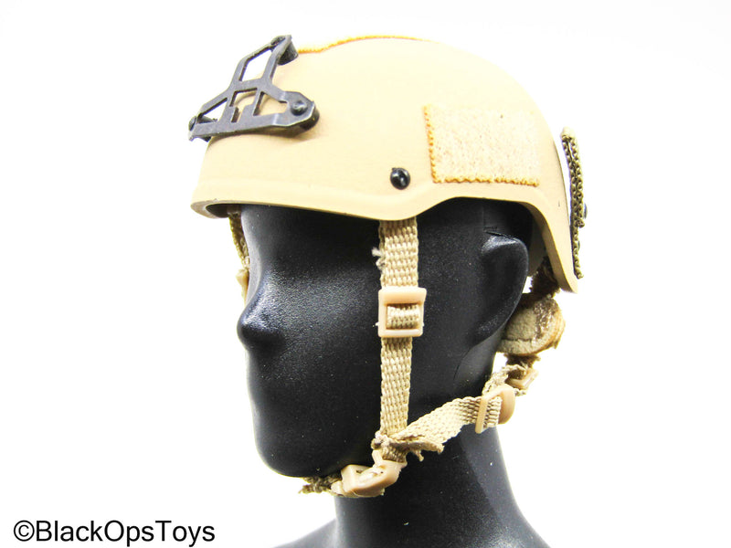 Load image into Gallery viewer, Tan Tactical Helmet
