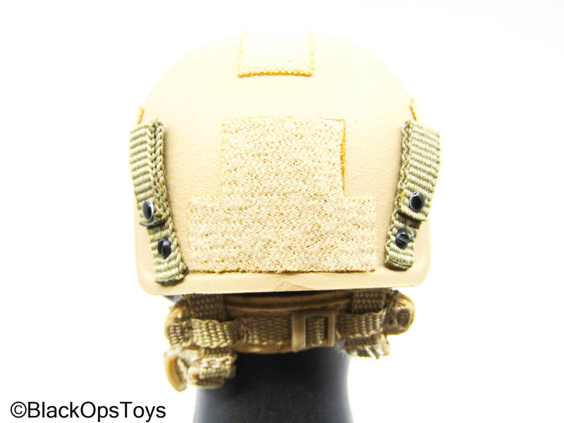 Load image into Gallery viewer, Tan Tactical Helmet
