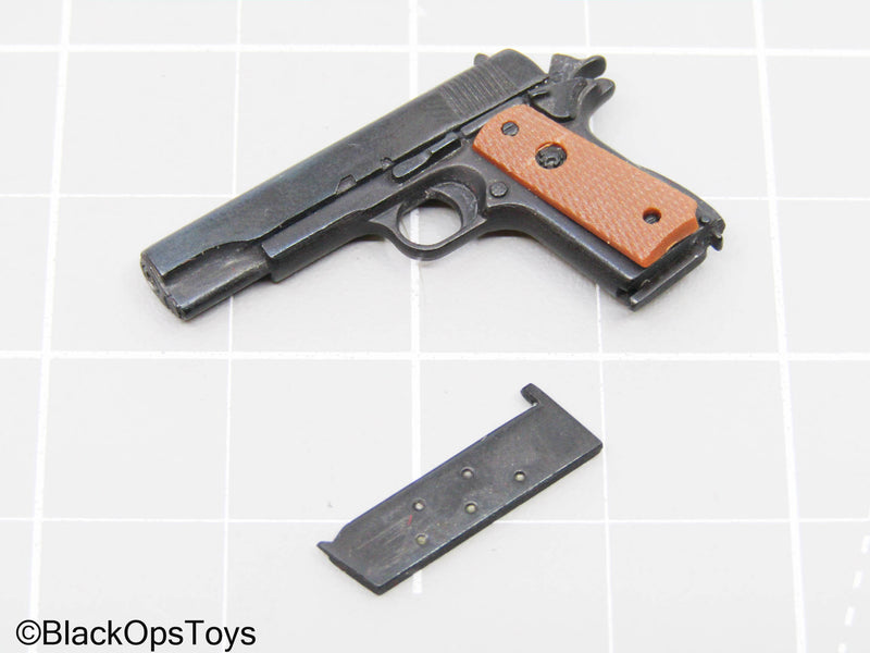 Load image into Gallery viewer, Twilight Magic Works - Black .45 Automatic Pistol w/Mag &amp; Case
