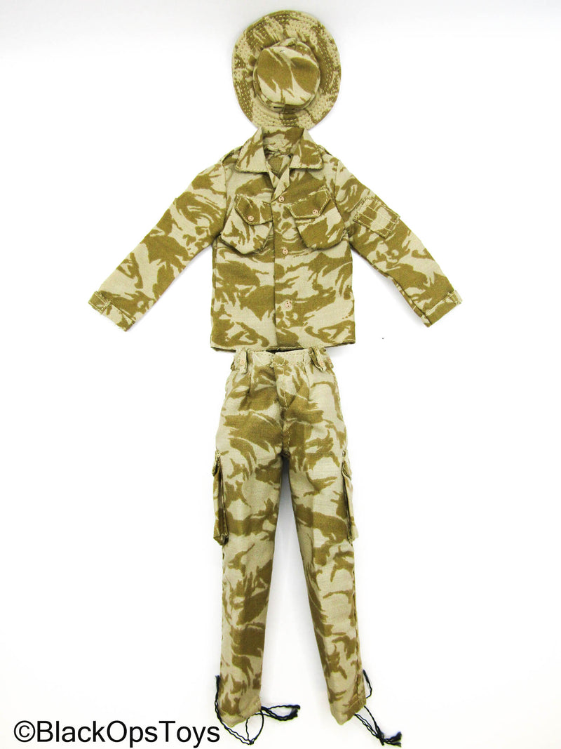 Load image into Gallery viewer, British - Desert DPM Camo Combat Uniform Set w/Boonie Hat
